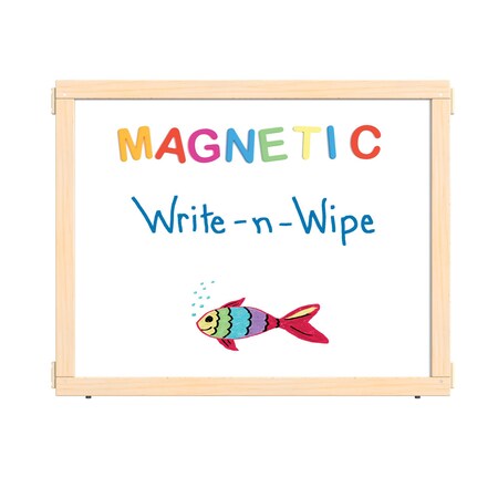 Jonti-Craft KYDZ Suite Panel, E-height, 36 in. Wide, Magnetic Write-n-Wipe 1512JCEMG